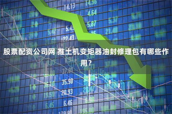 股票配资公司网 推土机变矩器油封修理包有哪些作用？